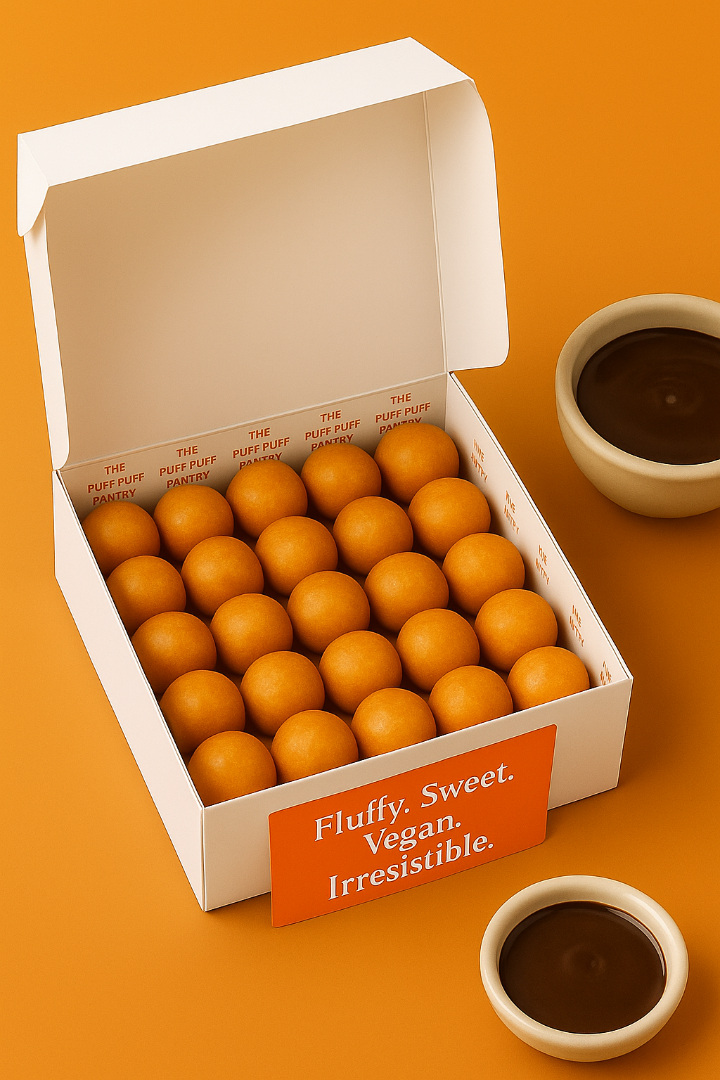 Golden Fifty - 50 Vegan Sweet Puffs