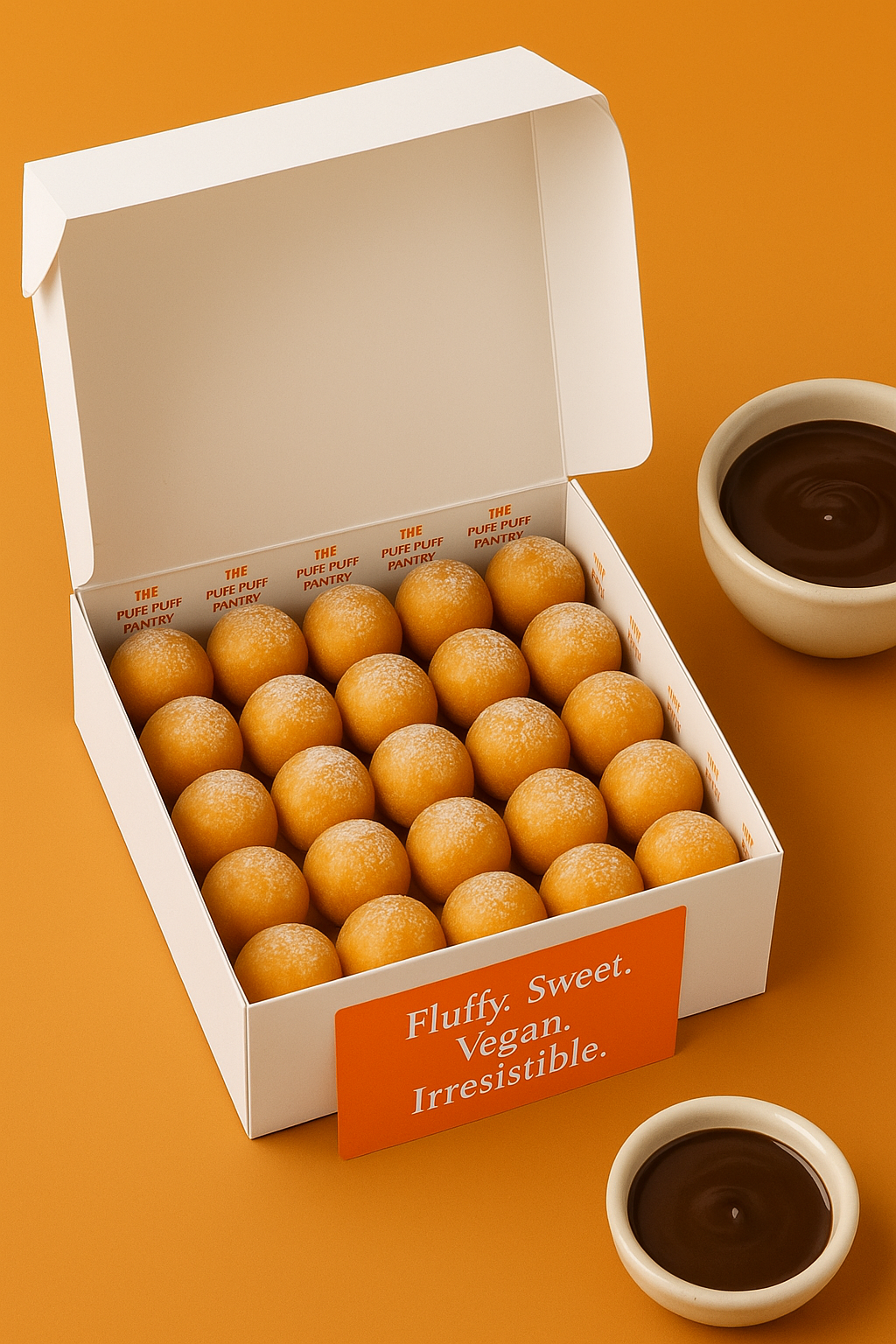 50 vegan doughnut bites. Party Snack box. Party Dessert box. Vegan Chocolate Dessert Box. Vegan Sugar Doughnuts. Vegan Plain Doughnut Bites. Vegan Plain Doughnut Bites. Egg-free dessert. Egg-free snack. Dairy-free dessert. Dairy-free Snack